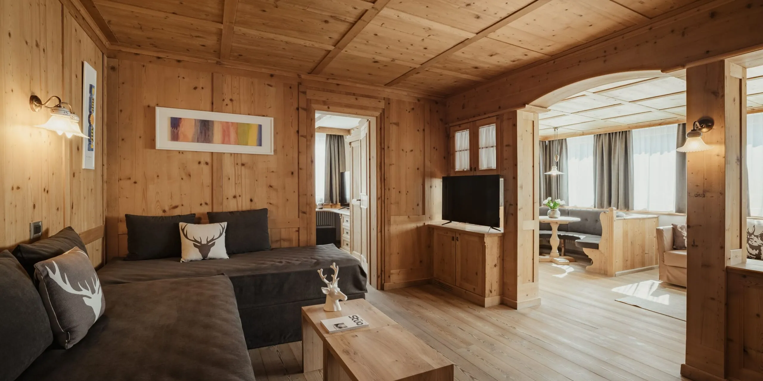 Soggiorno di una camera