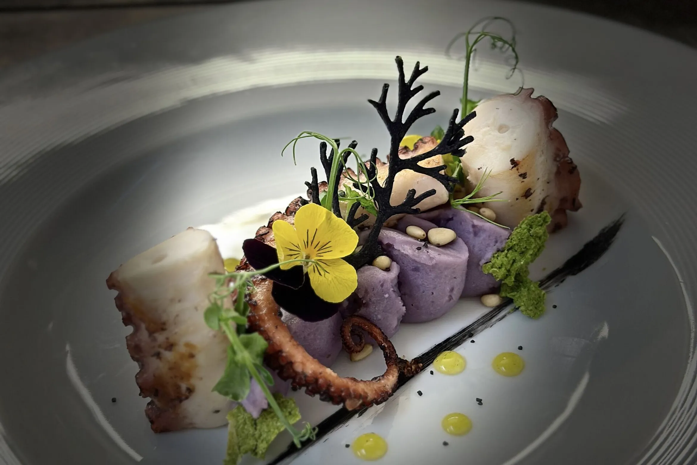 Piatti gourmet all'Hotel Antines