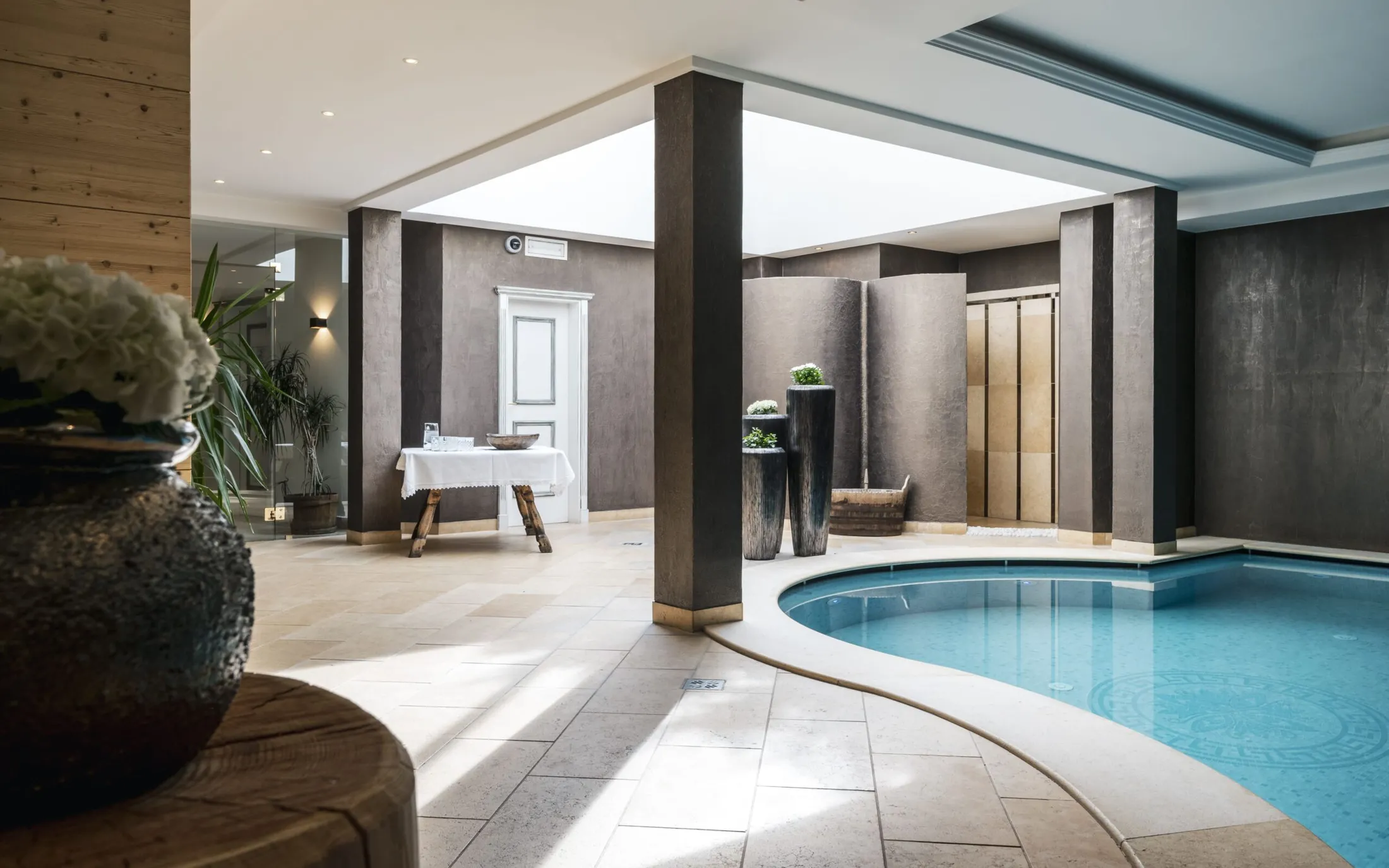 Area piscina coperta